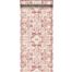 behang oosters kelim tapijt terracotta roze van ESTAhome
