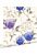behang hortensia's diepblauw en paars van ESTAhome