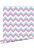 behang zigzag motief turquoise en roze van ESTAhome