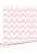 behang zigzag motief licht roze en wit van ESTAhome