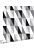 behang grafische driehoeken zwart, grijs en wit van ESTAhome