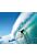 fotobehang surfer blauw en zeegroen van ESTAhome
