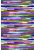 fotobehang painting stripes paars, roze, blauw, geel en groen van Origin Wallcoverings