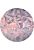 zelfklevende behangcirkel kristallen roze en lila paars van Sanders & Sanders