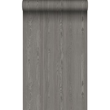 behang houten planken grijs van Origin Wallcoverings
