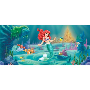 poster Ariel - De kleine zeemeermin groen, blauw en rood van Disney