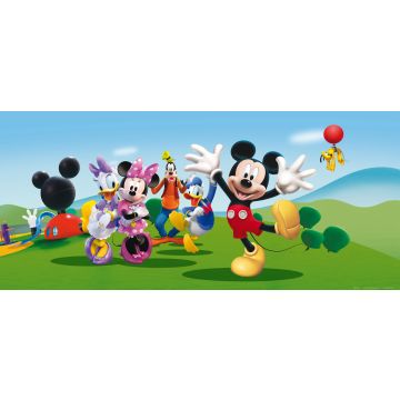poster Mickey Mouse blauw en groen van Disney