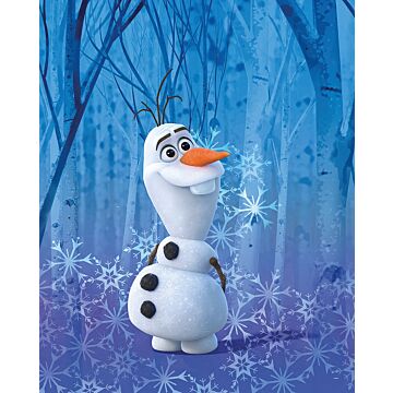poster Frozen Olaf blauw van Komar