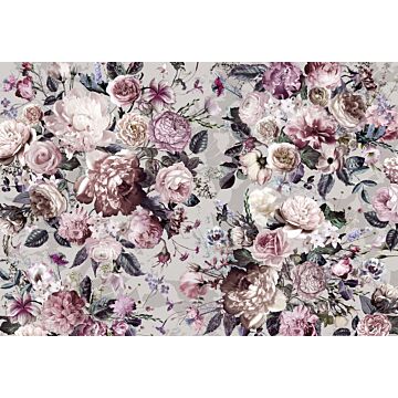 fotobehang Lovely Blossoms roze van Komar