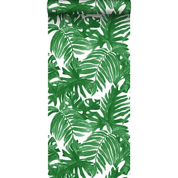 behang palmbladeren tropisch junglegroen van Sanders & Sanders
